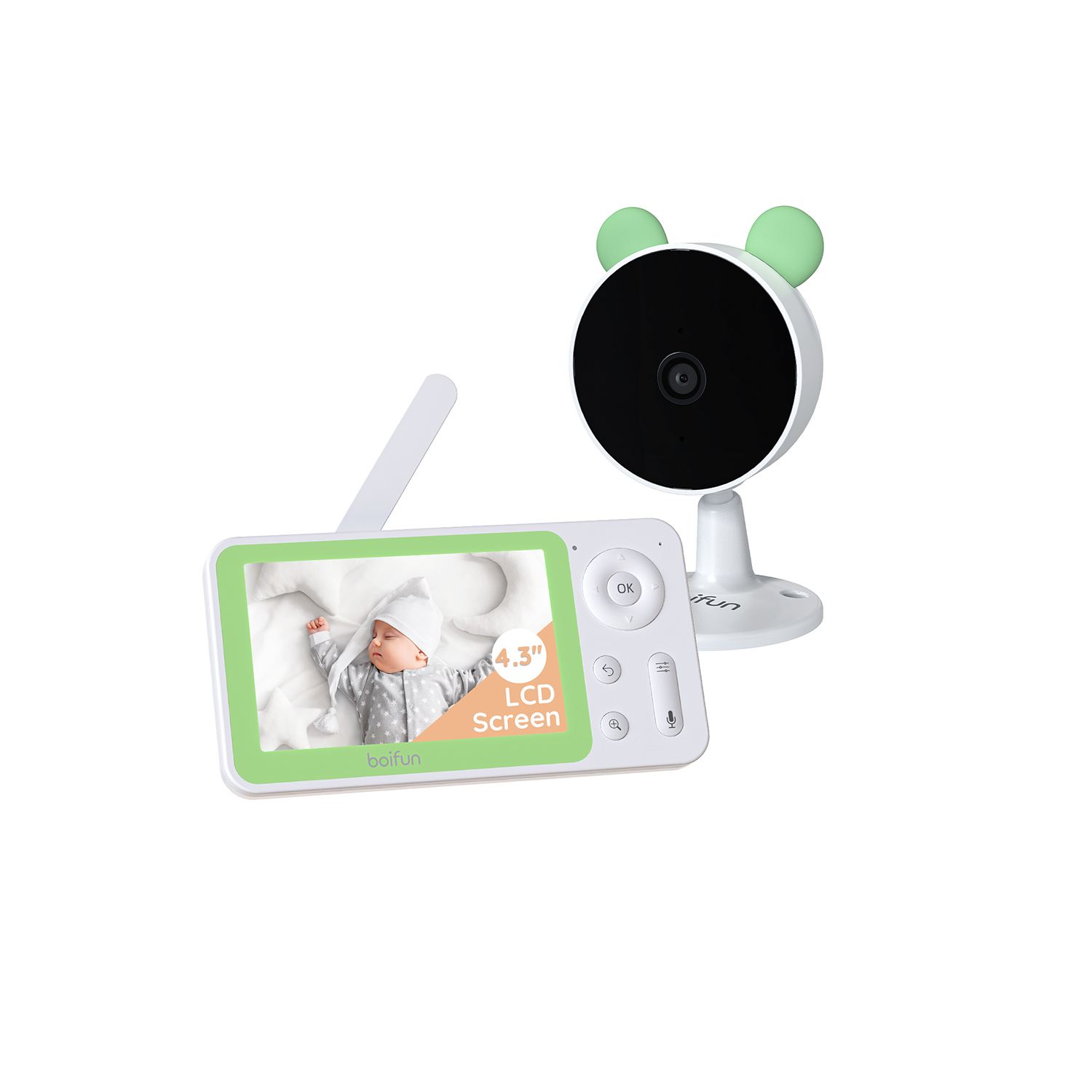 BOIFUN Baby Monitor 7SM Smartphone APP Control