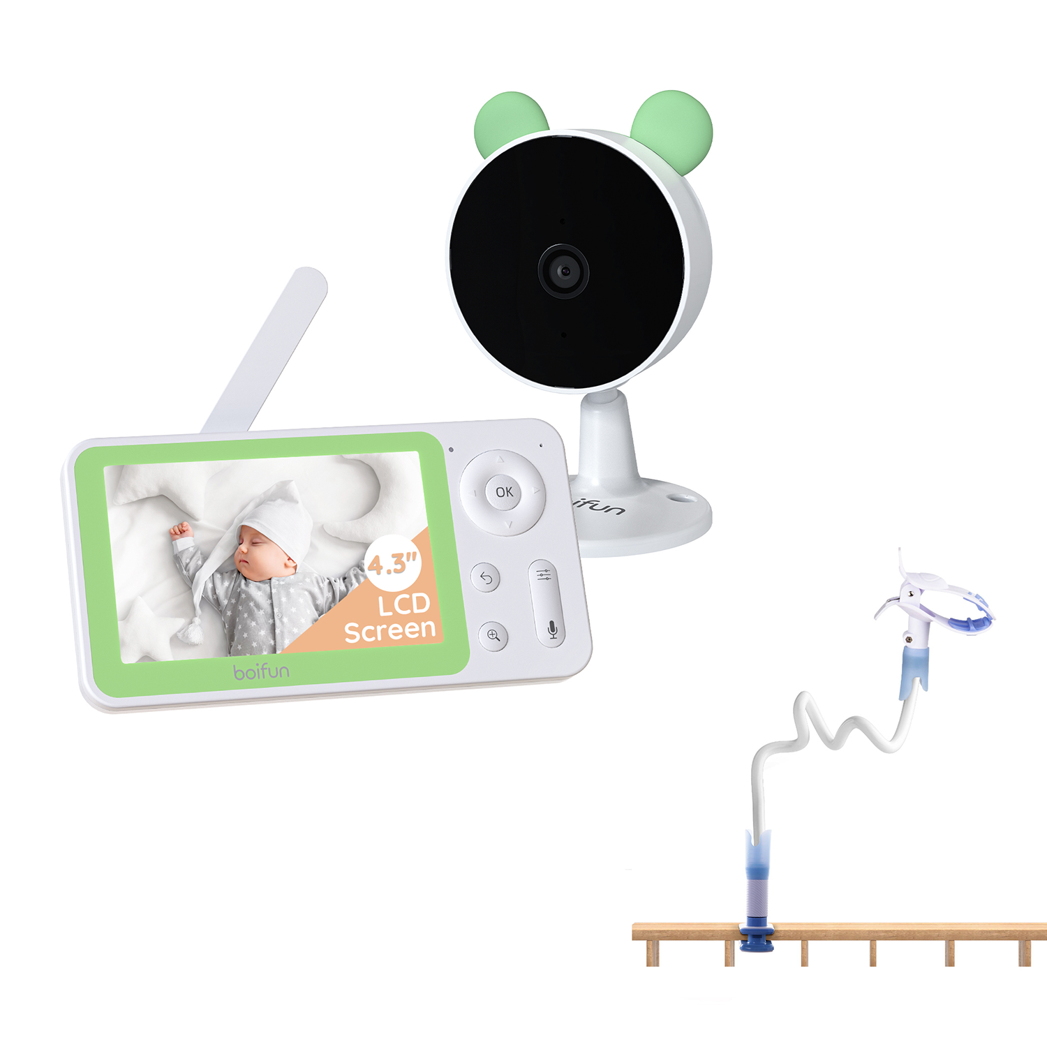 BOIFUN Baby Monitor 7SM Smartphone APP Control