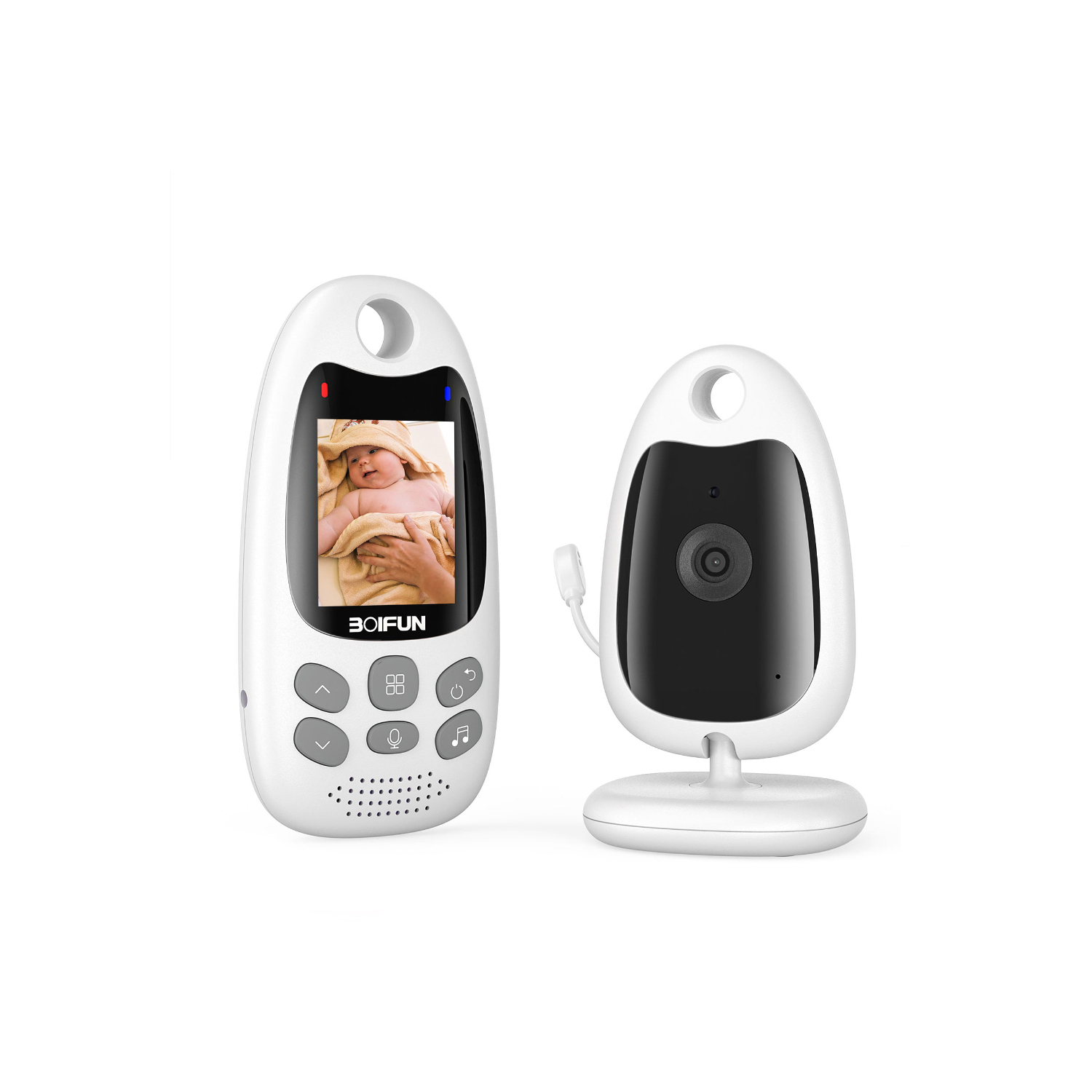 BOIFUN Baby Monitor VB610 with Smart VOX Mode